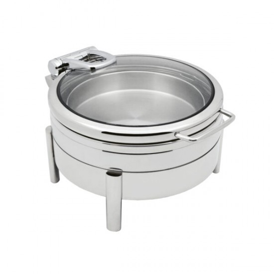 Biradlı Groovy Lüx Yuvarlak Chafing Dish GRV-5025