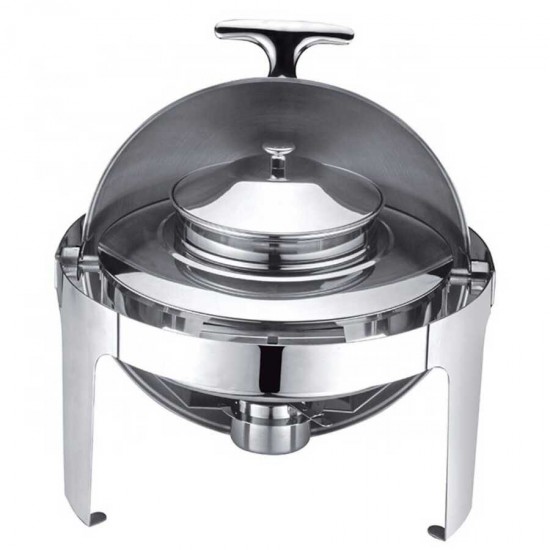 Epinox Chafing Dish Roll Top Çorbalık  4,5 Lt. (CCD-45)