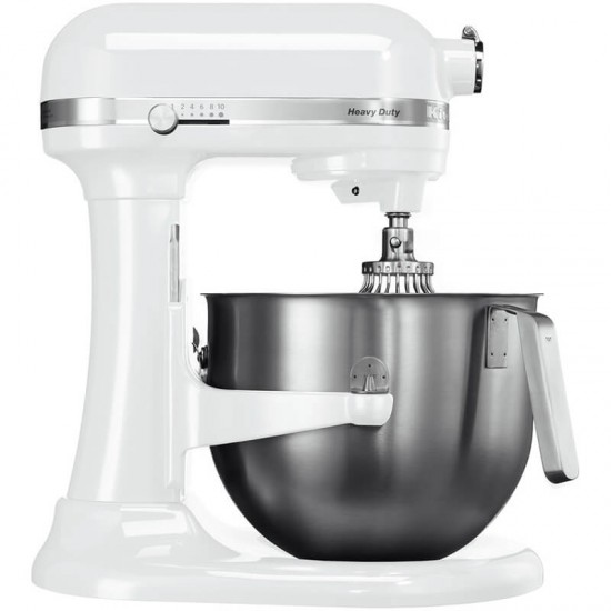 KitchenAid Heavy Duty Stand Mikser, 6.9 L, Beyaz 5KSM7591X - Ağır Hizmet Tipi